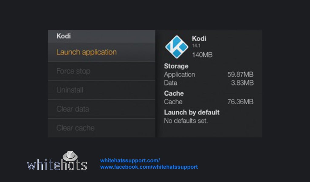 launch Kodi for the first time-Smart TV Support-WhitehatsSupport