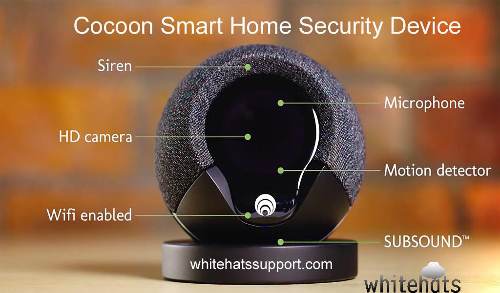 Cocoon smart home security device-home security surveillance system and solutions -cctv camera installation dubai-WhitehatsSupport