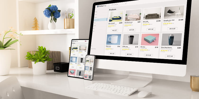 Home Office setup by whitehats
