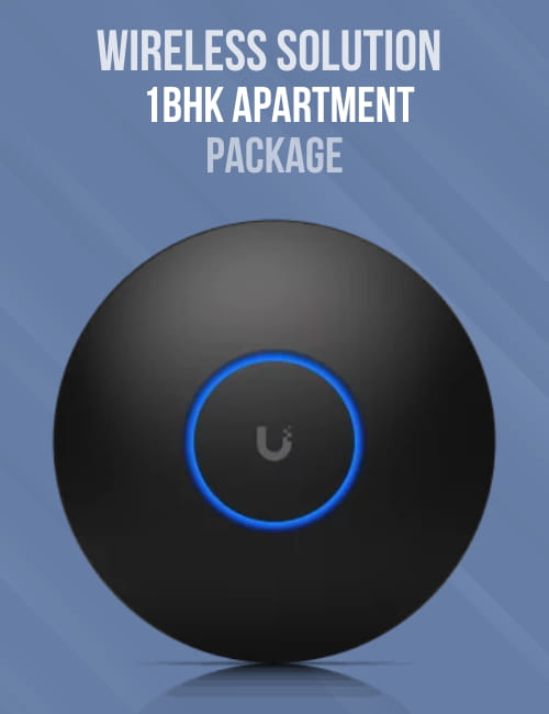 Wireless Solutions for 1BHK Apartment by Whitehats