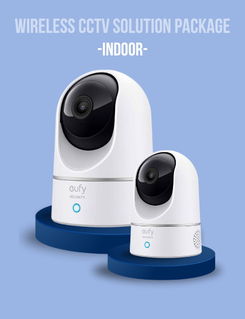 CCTV Solution for Indoor security by Whitehats