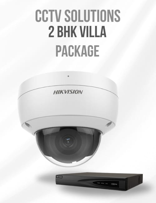 CCTV Solution for 2BHK Town House / Villa by Whitehats